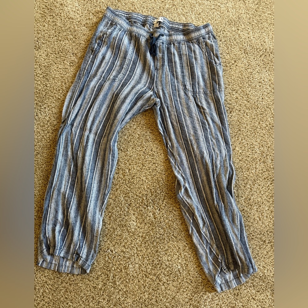Blue and white dā-sh pants size M